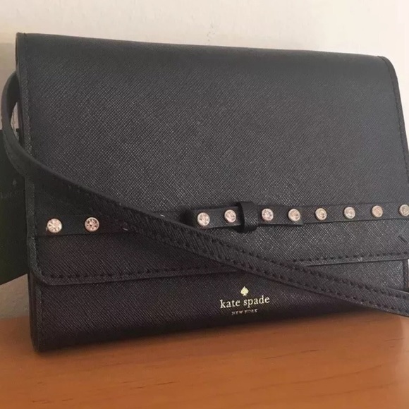 Kate Spade Laurel Way Jeweled Summer Tech Crossbod - Picture 3 of 4